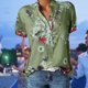 thumbnail image 3 of Camisas Estampadas Primavera Verano Camisa Casual Elegante Oficina Blusa Simple Talla Grande (Verde XXL) Cgtredaw para Mujer Verde T L, 3 of 4