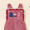 thumbnail image 4 of JUMEYU Baby Girl Romper Short Sleeve Baby Girls One Packs Breathable Romper with Sleeves Romper Newborn To Infant 0 3 6 9 12 18 24 Months (Wine,6-12 Months), 4 of 5