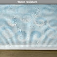 thumbnail image 6 of Ambesonne Abstract Place Mats Set of 4, Spiral Circles Dots, Standard Size, Pale Blue, 6 of 6