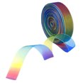 thumbnail image 1 of 0.98in by 50yd Wrapping Ribbon Transparent Rainbow DIY Satin Ribbon Craft Ribbon, 1 of 10