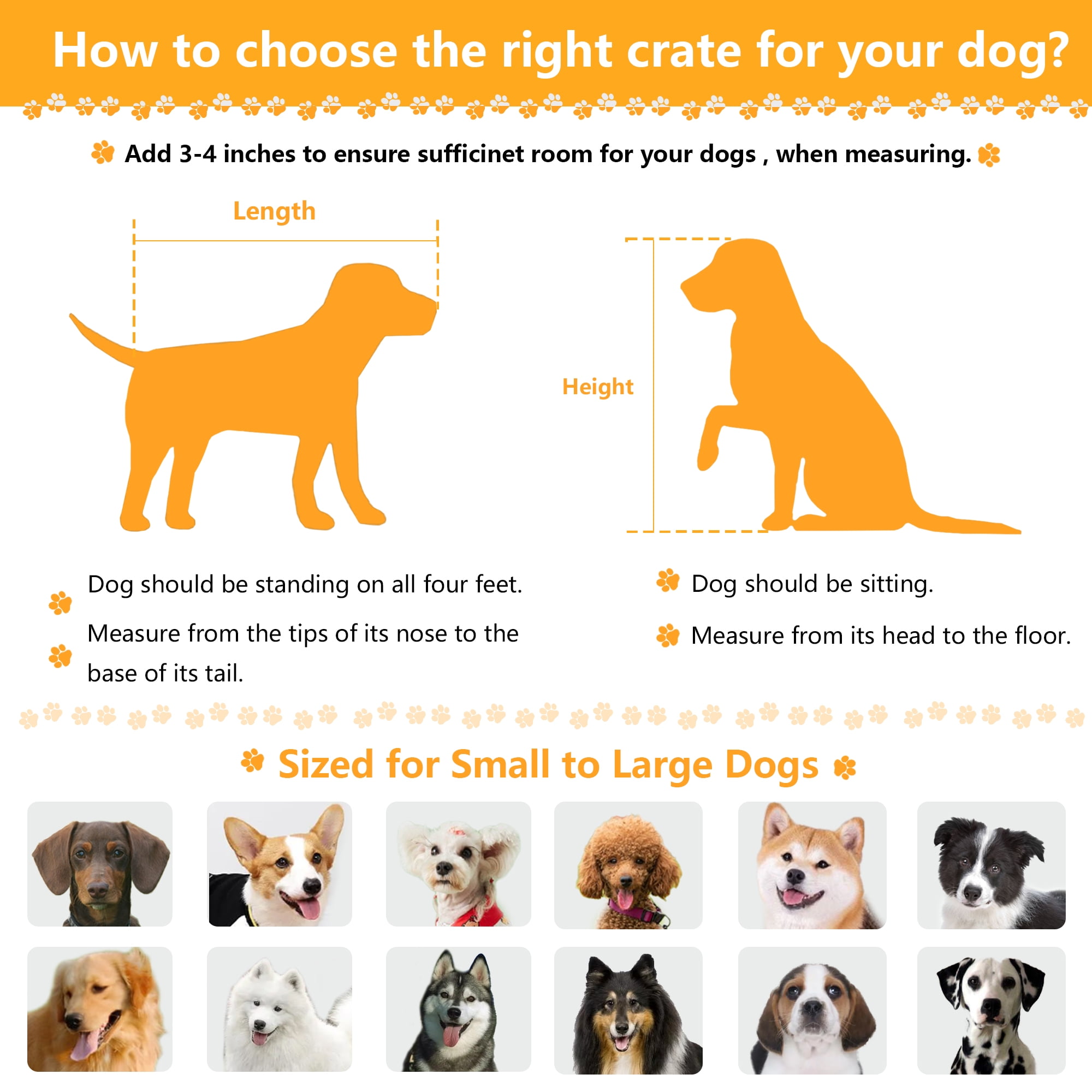 yookare White Pet Home, Heavy Duty Furniture Dog Crate, End Table with Pull-Out Drawer, Large