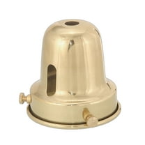 B&P Lamp® 2 1/4" Fitter, Bell-Type Shade Holder, Polished & Lacq.