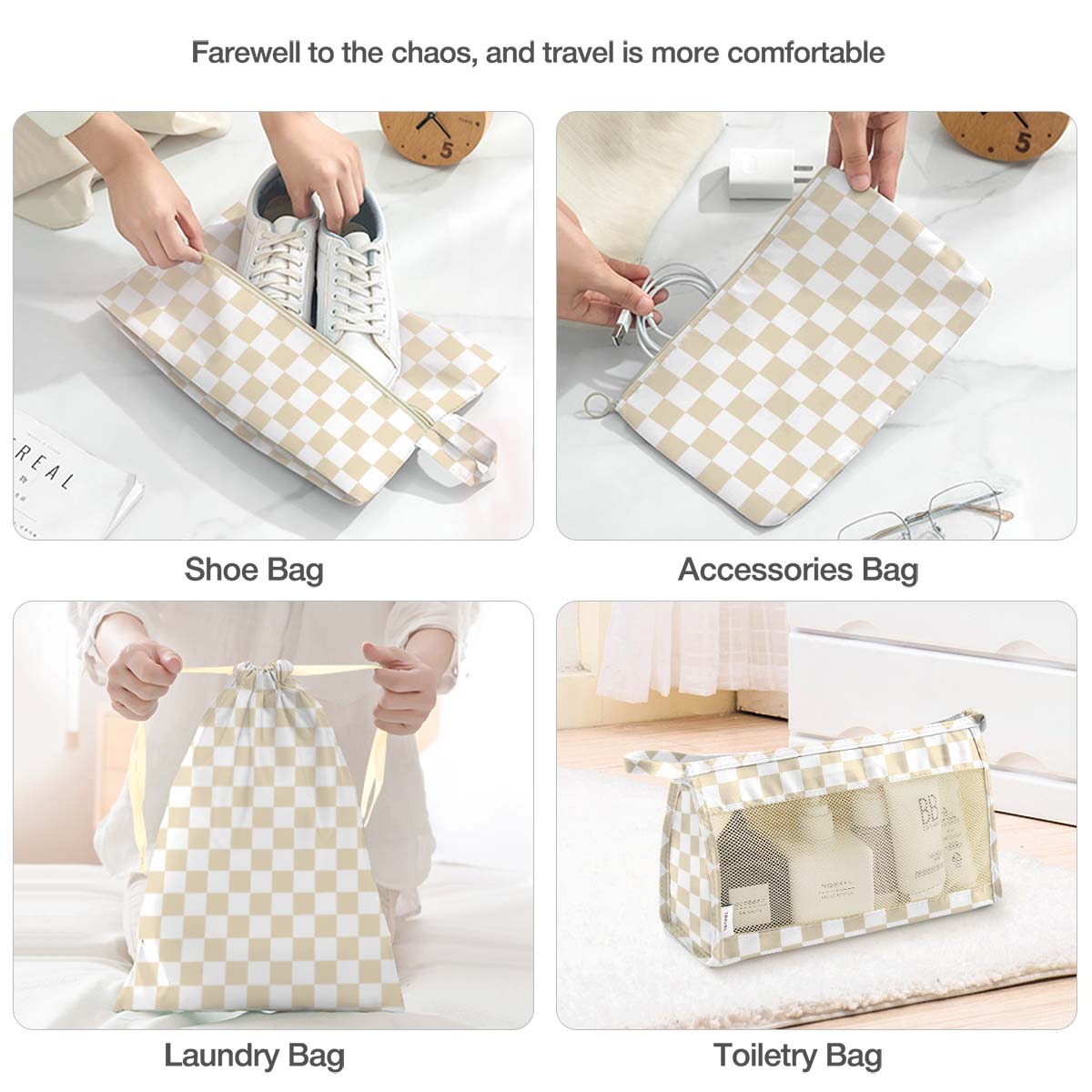 Livhil 8-Piece Packing Cubes for Travel Luggage photo 4