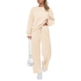 thumbnail image 1 of Conjunto Deportivo PRETTYGARDEN Otoño 2025 2 Piezas Beige Talla M, 1 of 9