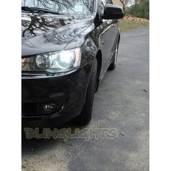 For Mitsubishi Lancer Bright White Light Bulbs for Headlamps Headlights Head Lamps Lights