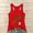 Red, variant on 2026 Italy Soccer Graphic Tank Top for Women - Casual Sleeveless Athletic Camisole - Summer Sports Fan Crewneck Vest Top for Everyday Activewear