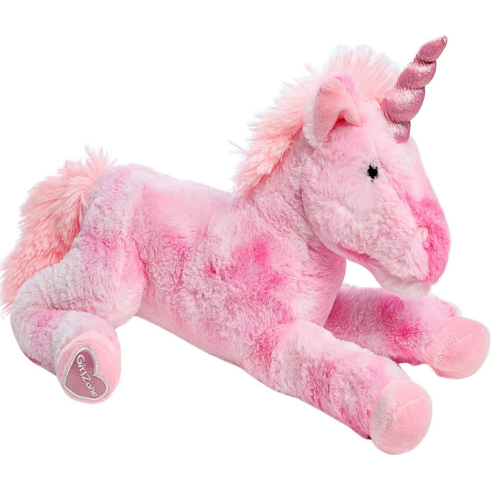 GirlZone Unicorn Plush Gifts for Girls Large 18” Stuffed Unicorn