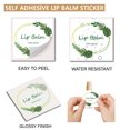 thumbnail image 3 of 80Pcs 8 Style Custom Lip Balm DIY Label Sticker Coated Paper Paster Self-Adhesive Stickers Square Leaf Pattern 5x5cm 10pcs/style, 3 of 5