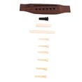 thumbnail image 3 of Wooden Guitar Bridge,Guitar Bridge Pins Replacement Guitar Accessory Set Guitar Bridge Set Power Packed Performance, 3 of 14