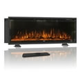 thumbnail image 4 of 50 Inch Wall Mounted Electric Fireplace with RC, 750W/1500W, 4 of 8