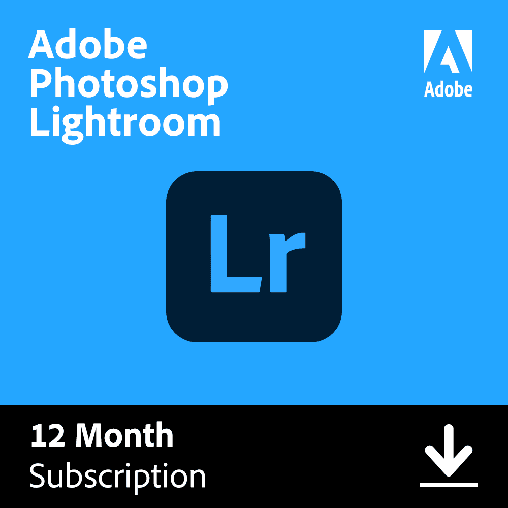 Lightroom, 1yr Subscription, 1 User, Multiple Platforms, 1 TB Storage (Digital Download)