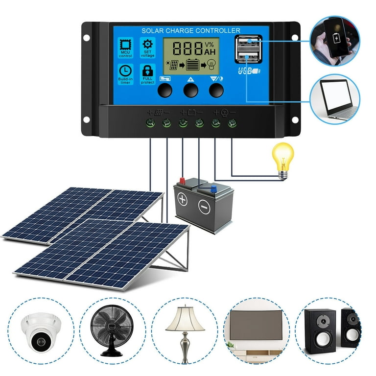 Solar panel to charge on sale 12v battery