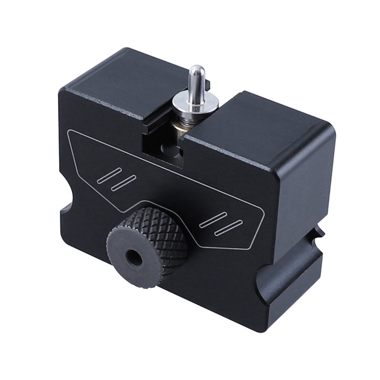 Practical Doweling Jig Invisible Connector Punch Locator with 4mm Drill Bit Position Guide Jig for Furniture Woodworking