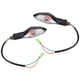 thumbnail image 2 of Motorcycle Turn Signal Warning Turn Light Driving Turn Signal Lamp Flashing Stable Performance Reminding Pedestrians and Vehicles Compatible for Bajaj Pulsar Ns As 150 160 200, 2 of 16