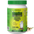 thumbnail image 1 of Pure Inulin Fiber Powder, Natural Prebiotic Fibre Supplement, Clear and Taste Free, Increases good bacteria, Chicory Root - 250 DOSES - 648 grams - by miNATURALS, 1 of 6