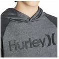 thumbnail image 3 of Hurley Boys' Solar Pullover Hoodie (Gray/DK Gray, Large), 3 of 4