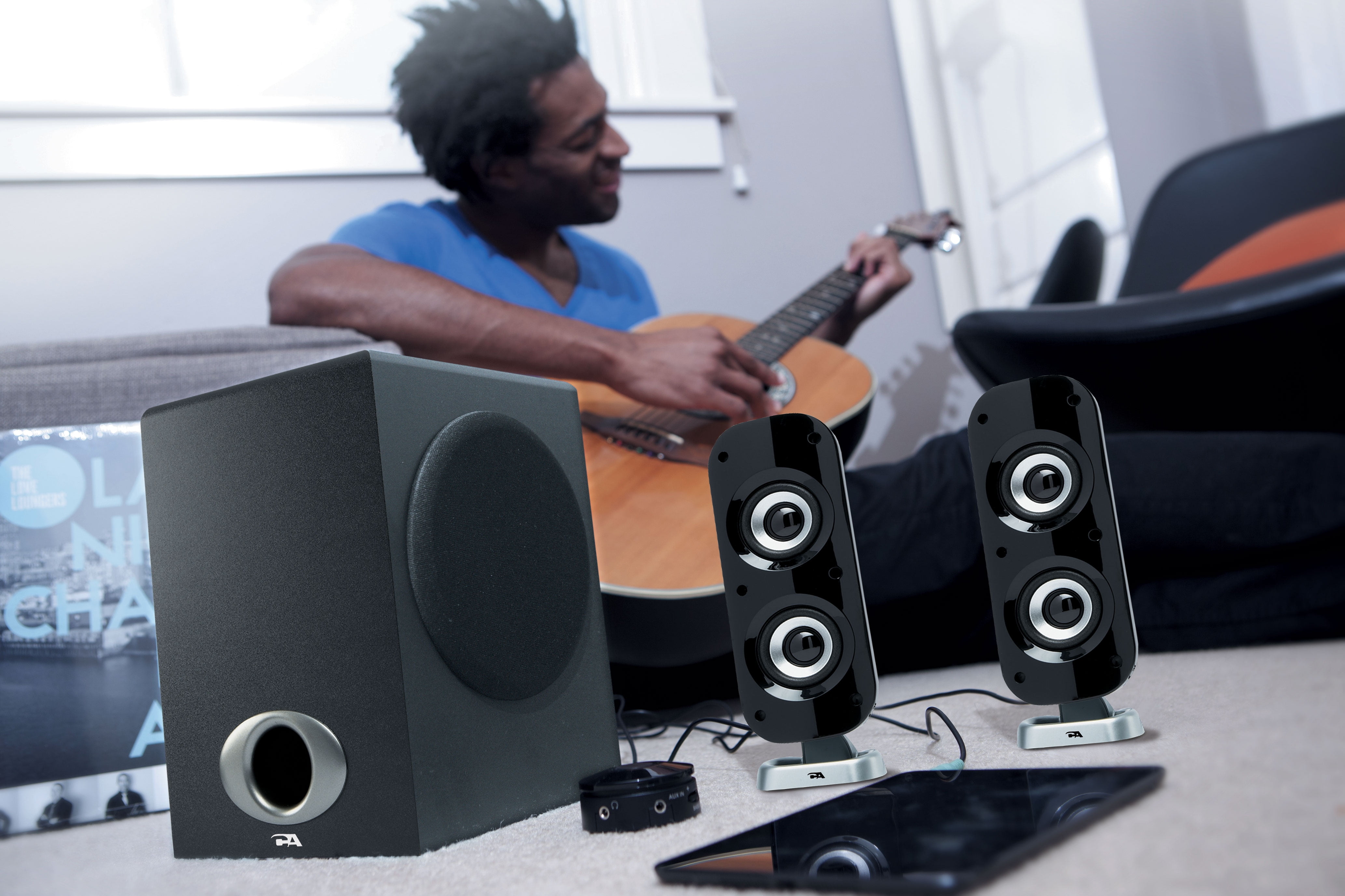 Ca 3810 Cyber Acoustics Multimedia Speaker System Computer Speaker