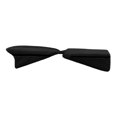 thumbnail image 1 of Cojín de cuña para asiento de coche, reposapiernas, almohadilla niveladora, alfombrilla, accesorios interiores, transpirable Negro, 1 of 8
