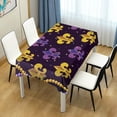 thumbnail image 7 of Coolnut Mardi Gras Tablecloth, Waterproof Washable Polyester Square Table Cover, Durable Tablecloth for Kitchen Dining Table Party Decor, 54"x54", 7 of 7