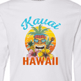 thumbnail image 4 of Inktastic Kauai Hawaii Vacation Tiki Long Sleeve Youth T-Shirt, 4 of 5