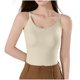 thumbnail image 4 of Pijama de manga corta para mujer, de verano, transpirable, con tirantes y almohadillas para el pecho. Blusa de poliéster para mujer., 4 of 7
