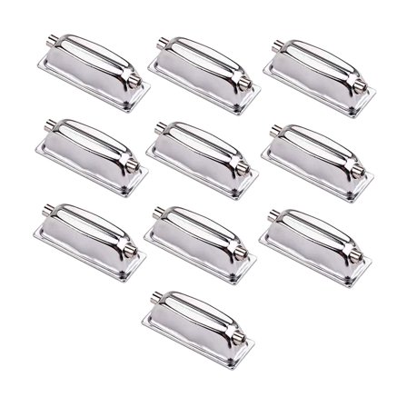 10 Pieces Snare Drum Lugs Drum Ears Mounting Hardware Double End Metal for Percussion Instrument Repair