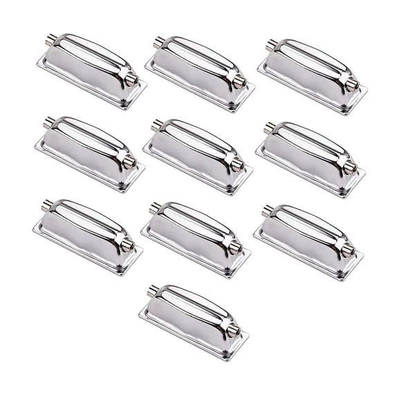 10 Pieces Snare Drum Lugs Drum Ears Mounting Hardware Double End Metal for Percussion Instrument Repair