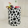 thumbnail image 2 of Polka Check Large Clothes Hamper for Dorm/Home with Foldable Storage Bag - Spacious Laundry for Garments and Home Organization, 2 of 4