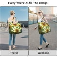 thumbnail image 3 of Boho Sunflower Travel Bag Rustic Floral Duffel, Lightweight, , Adjustable Shoulder Strap, Autumn Inspired, 3 of 5