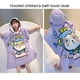 thumbnail image 5 of La historieta de la albornoz con capucha del bebé de la capa de la toalla de baño de los niños del sombrero puede usar la toalla de baño de secado rápido, 5 of 6