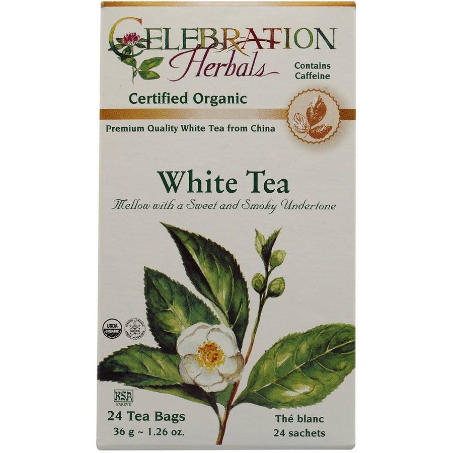 Celebration Herbals White Tea Organic, 24 Ct