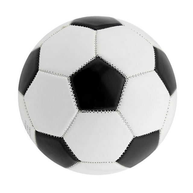 Balón de Fútbol Zulema Clásicos Negro Tamaño 4 Fútbol de Entrenamiento Para Adultos