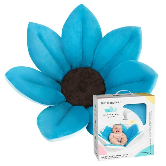Siège de Bain pour Bébé Blooming Bath The Original - Baignoire Bébé Premium, Convient à la Plupart des Éviers - Ultra Doux - De la Naissance à 6 Mois - Essentiels pour Bébé - Cadeaux de Naissance - 32