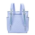thumbnail image 3 of Lipstore Tennis Bag Racket Tote Seperate Compartment Portable Rackets Bag for Gym Man Blue, 3 of 8