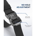 thumbnail image 3 of FAIRWIN Belt for Men, Nylon Web Work Belt, Black, 3 of 10