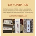 thumbnail image 4 of Yooshoverk Dog Pregnancy Test, Rapid Detection Cards, Accurate Easy-Use, Pet Health Monitoring, Home Vet Care, 4 of 9