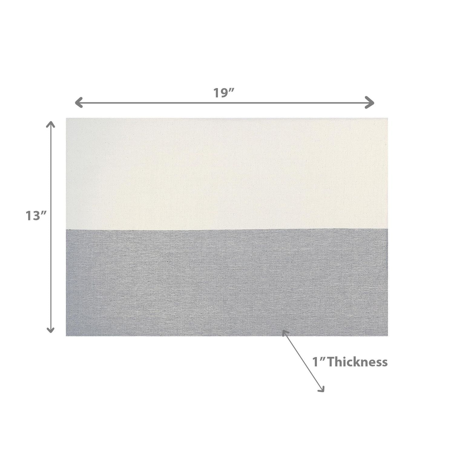 Bloc De Linge Fusionné Imprimez En Bloc - Ensemble De 12