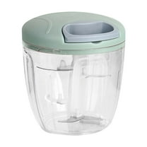 Rvasteizo Kitchen Gadgets, Manual Pull Food Chopper, Hand Pull String Garlic Chopper For Kitchen, Easy Cleaning Food Processor For Onions Garlic Carrots Tomato Meat With Stainless Steel