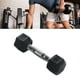 thumbnail image 4 of Mancuernas octogonales de goma, equipo de fitness ergonómico de hierro fundido, gimnasio en casa, antideslizantes 5 libras, 4 of 7