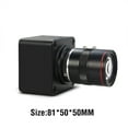 thumbnail image 5 of MOKOSE 4K USB Camera Webcam with 6-12mm Low Distortion Lens UVC Free Drive Compatible Windows Mac OS X Linux, High Resolution USB Camera with 3m USB Cable, 5 of 7