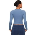 thumbnail image 3 of CRZ YOGA Softembrace Long Sleeve Shirts for Women Casual Tops Soft Basic T-Shirts, 3 of 6