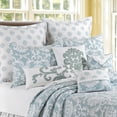 thumbnail image 2 of Colonial Williamsburg Providence Chambray Blue Full/Queen Quilt, 2 of 4