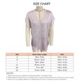 thumbnail image 3 of Camiseta básica de encaje NikouMX para mujer con ribete de encaje en V, 3 of 3