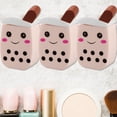 thumbnail image 6 of Vjnyvs Makeup Sponge Blender Set 3pcs Milk Tea Shapes Wet Dry Makeup Tool, 6 of 7