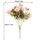 thumbnail image 2 of 6-Branch Flores artificiales Simulación de flores de plástico Decoración floral falsa para el hogar 2 piezas Advancent HA7986-00B, 2 of 6