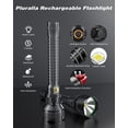 thumbnail image 3 of Rechargeable LED Flashlights High Lumens, Super Bright Powerful Flashlights with 5 Lighting Modes, Camping-Black, 3 of 4