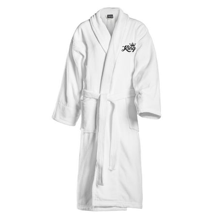 Kaufman - Embroidered Velour Bathrobe - 100% Cotton (King)