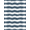 Blue Grey White, Pattern 2, variant on Design&I 5'x7' Washable Area Rug Flatweave & Daily Traffic Ready Bathroom Minimalist Intersecting Blocks Abstract Contemporary for Guest Room, Lounge, Apartment
