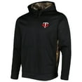 thumbnail image 2 of Men's Dunbrooke Black/Camo Minnesota Twins Ranger Pullover Hoodie, 2 of 4