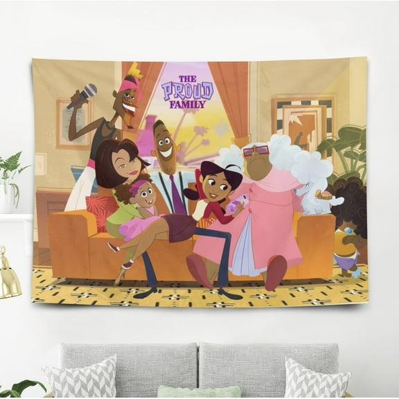 The Proud Family Tapestry Wall Hanging for Bedroom Wall Decor Home Decor